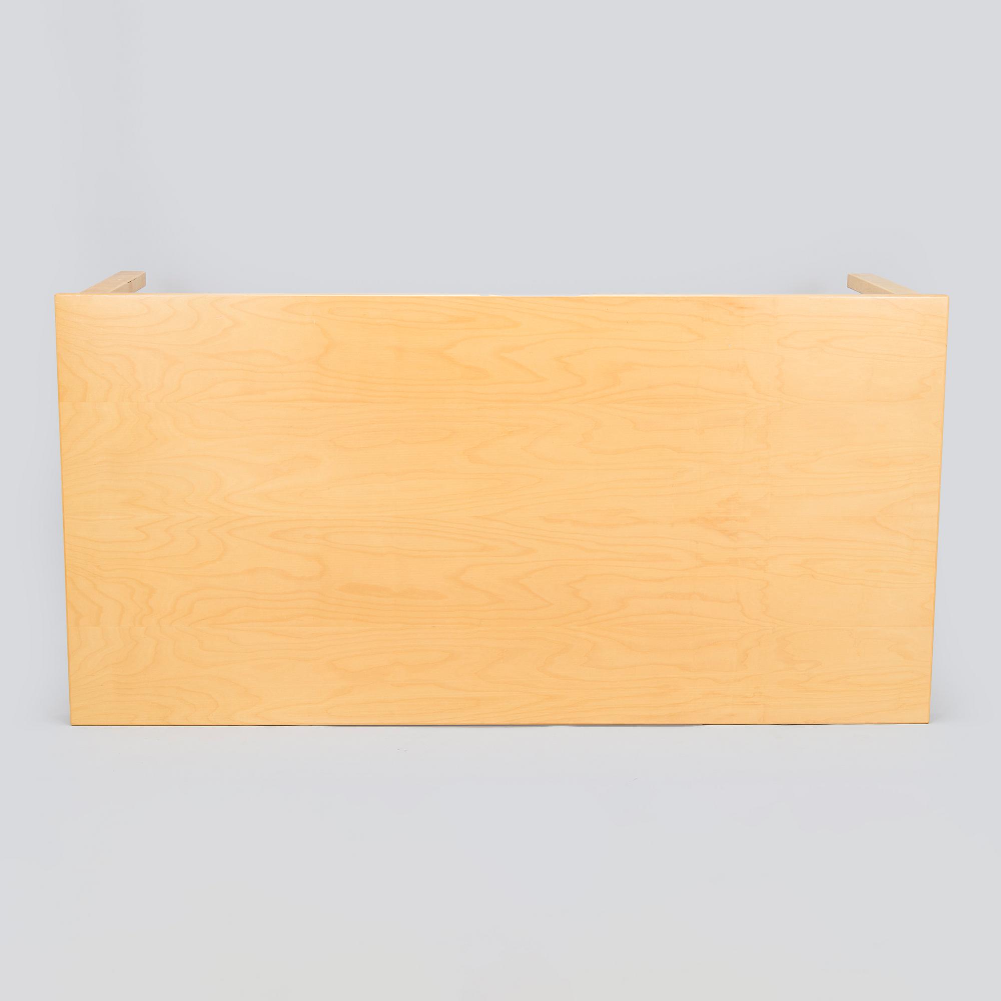 Alvar Aalto, dining table / conference table, model E86 for Artek 1999.