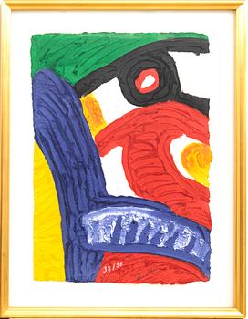 Bengt Lindström, carborundum signerat och numrerat 38/50.