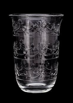 VAS, glas, Sven Erik Skawonius Kosta, 1940-tal. Sign.