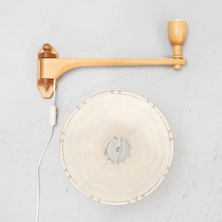Carl Malmsten, a 'Staken' wall lamp.