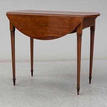 A 19th century mahogany table.