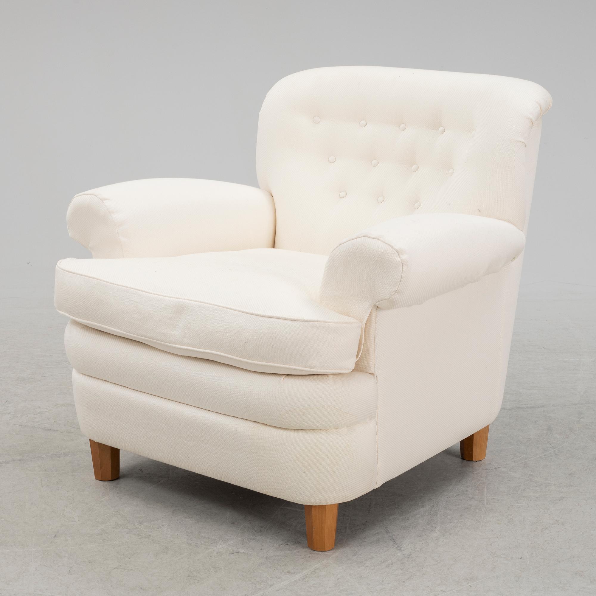 Josef Frank, a model '568' armchair, Firma Svenskt Tenn.