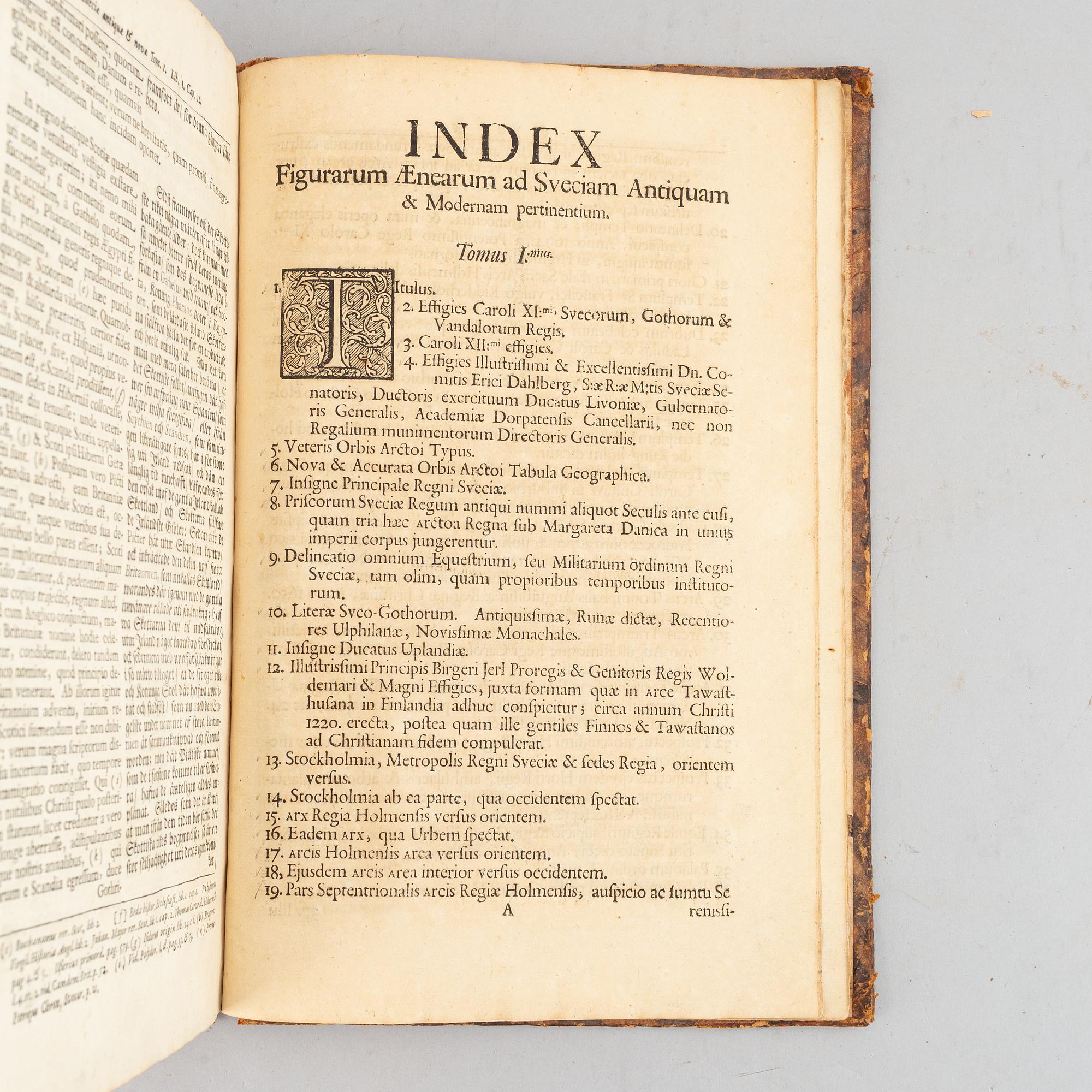 Suecia i stående format (2 vol).