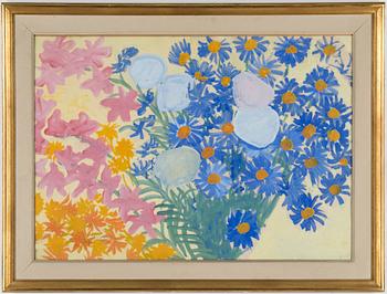 Inge Schiöler · INGE SCHIÖLER, gouache, signerad.