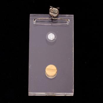 DIAMANT, briljantslipad 0,88 ct H (Wesselton) / VVS2.