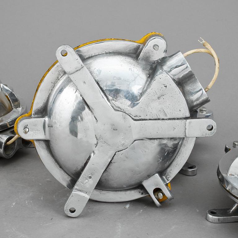 SKEPPSBELYSNING, 4 st, 1900-talets mitt.