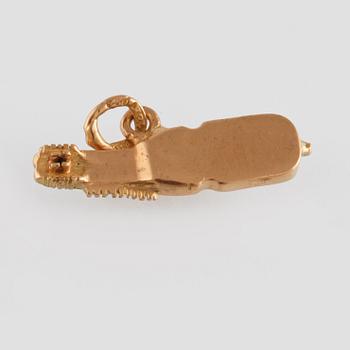 HÄNGE, 18K guld, Louise Viktorssons Guldsmedsverkstad, Örebro. Vikt 5,3 gram.
