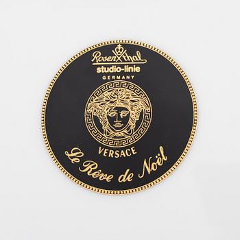 Versace, plates, 6 pcs, porcelain, Rosenthal.