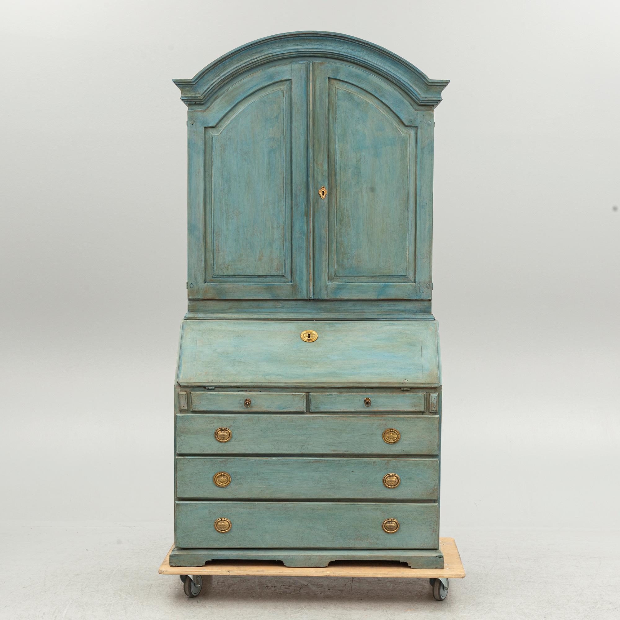 Skrivskåp, 17/1800-tal.