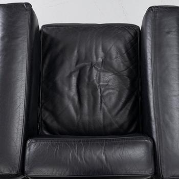 Le Corbusier (Charles-Édouard Jeanneret), Pierre Jeanneret, Charlotte Perriand & Le Corbusier, a pair of 'LC2' armchairs, Cassina.