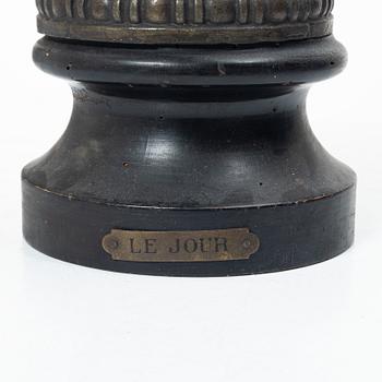 Decorative sculpture, "Le Jour," circa 1900.