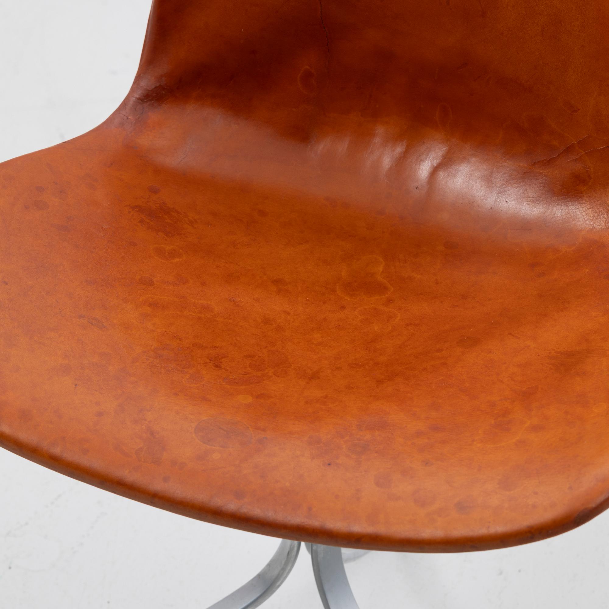 Poul Kjaerholm, stol, "PK9", E. Kold Christensen, Danmark, 1960-tal.