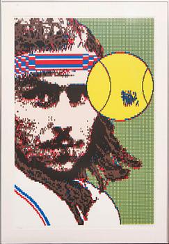 Sture & Charlotte Johannesson, serigraph, signed, numbered 2/200, dated 1984.