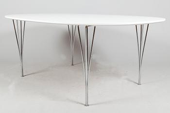 MATBORD, "Superellips", Piet Hein och Bruno Mathsson för Fritz Hansen, 1900-talets andra hälft.