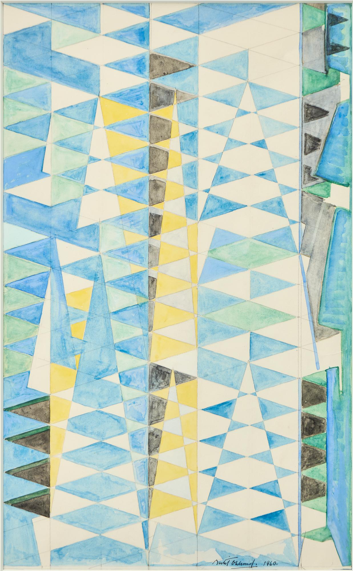 Bertil Öhlund, "Cathedrale Bleue".