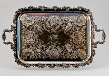 BRICKA, nysilver, nyrokoko, England, omkring 1900.