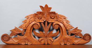 VÄGGHYLLA, sent 1800-tal.