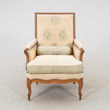 A French Louis XVI armchair signed  Nicolas-Quinibert Foliot.