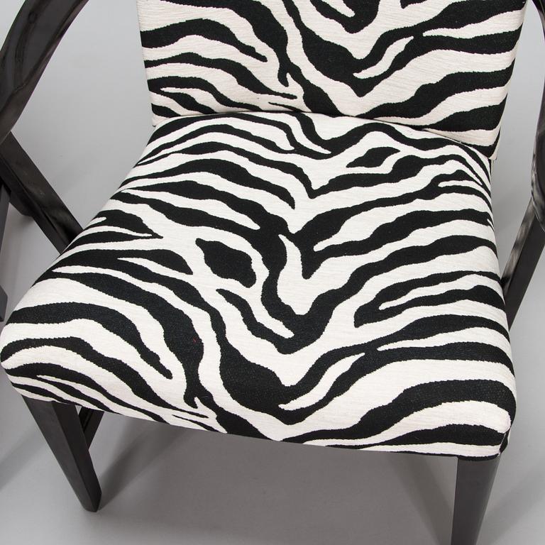 Carl Gustaf Hiort af Ornäs, a pair of mid-20th-century open armchairs 'Prince', Puunveisto Oy - Träsnideri Ab.