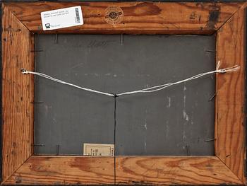 AUGUST BÅNG, olja på pannå, sign samt dat 1901.