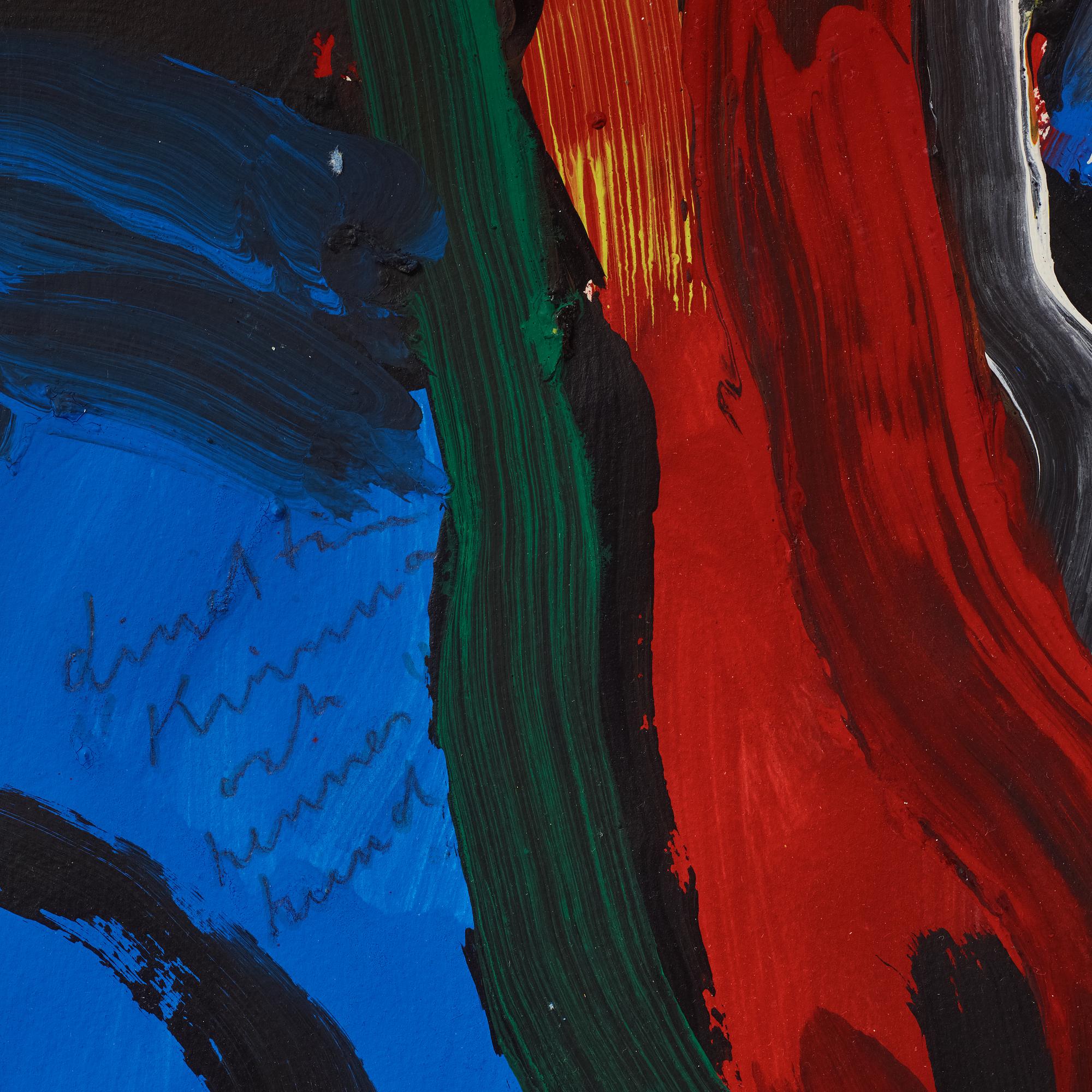 Bengt Lindström, "Kvinna och hennes hund".