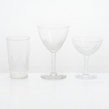 Erkki Vesanto, a 104-piece 'Marjatta' glassware for Iittala 1947-1969.