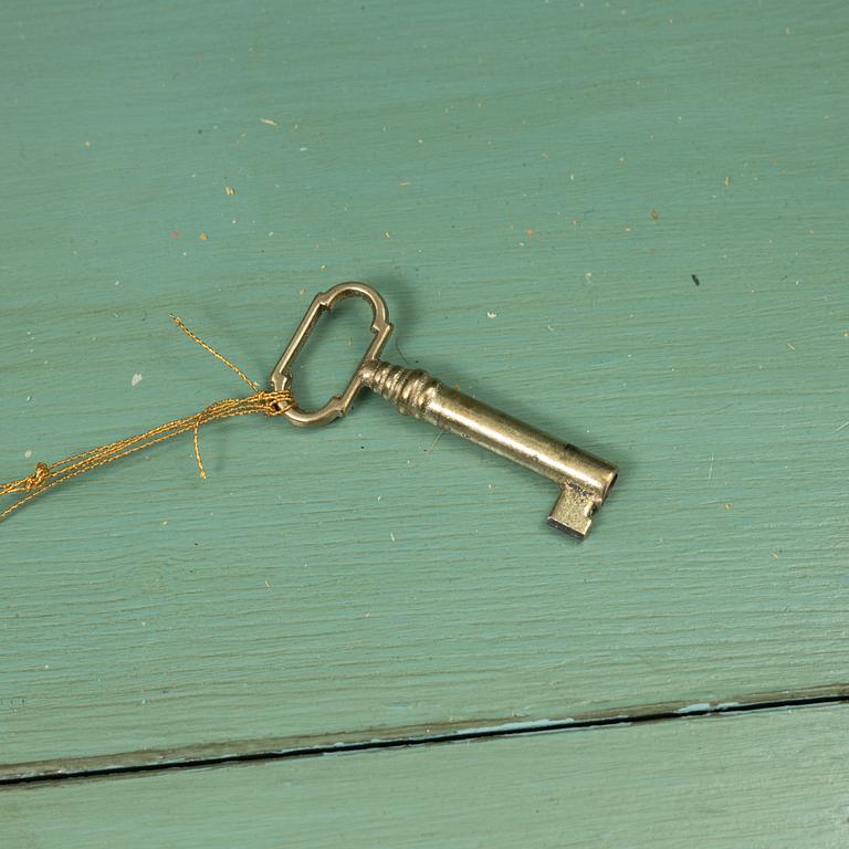 Skrivskåp med vitrin, Louis XVI-stil, Danmark, 1900-talets andra hälft.