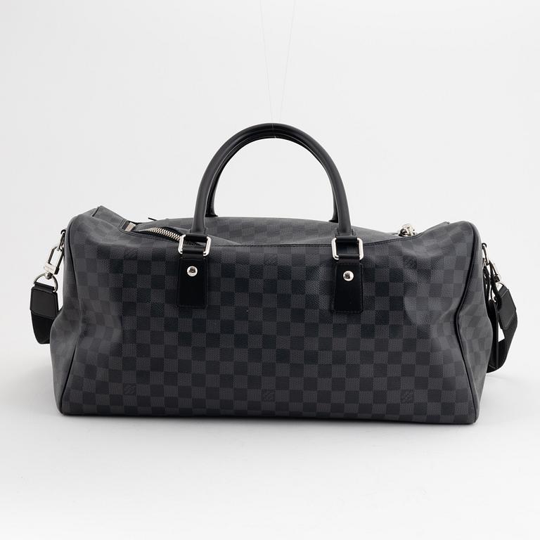 Louis Vuitton, a Damier Graphite 'Roadster 50' weekend bag, 2008.