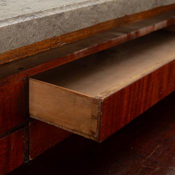 Johan Jacob Almgren, a Gustavian chest of drawers, Stockholm, late 18th Century.
