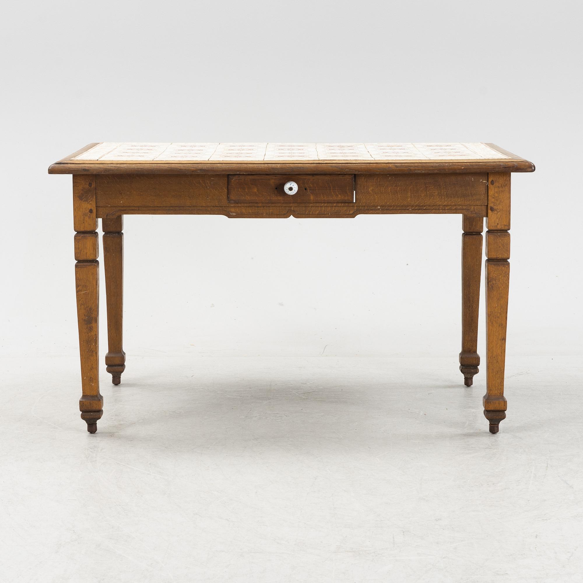 A 19th century table.