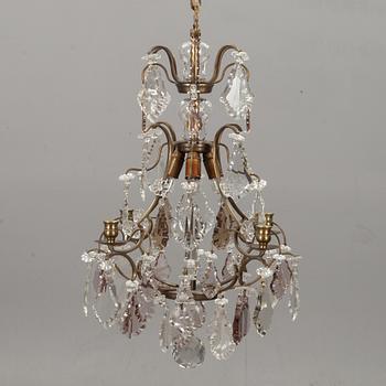 LJUSKRONA, rokokostil, 1900-talets andra hälft. Höjd 64 cm.