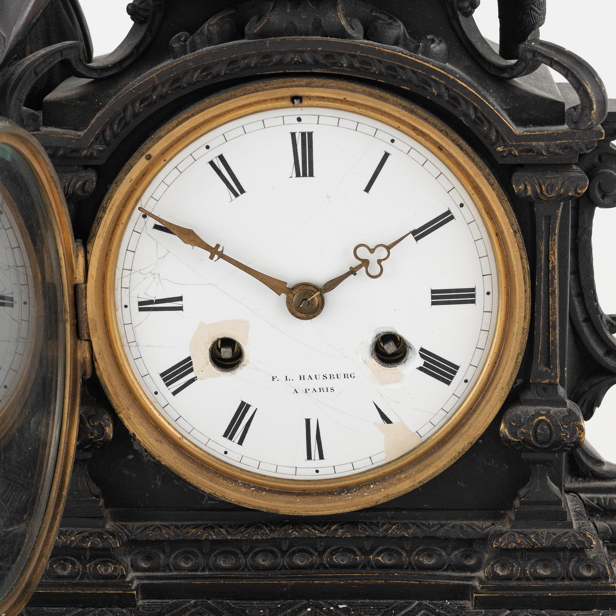 Bordspendyl,  Frankrike, sent 1800-tal.