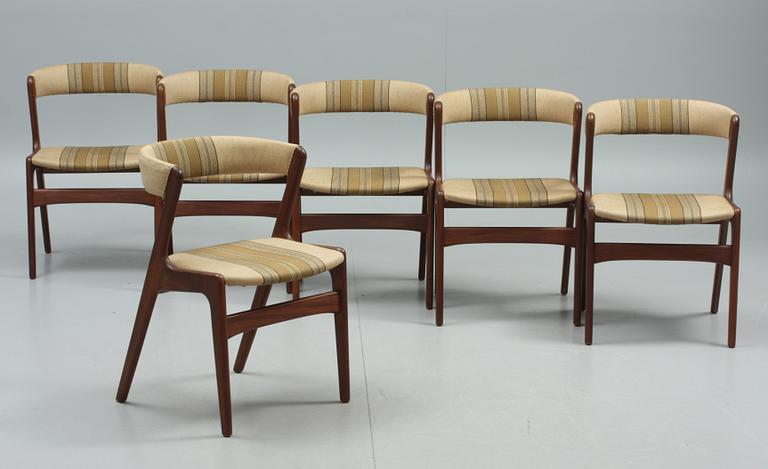 STOLAR, 6 st, Danmark, 1900-talets andra hälft.