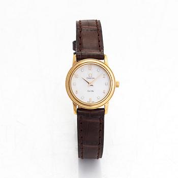 Omega, De Ville Prestige, rannekello, 22 mm.