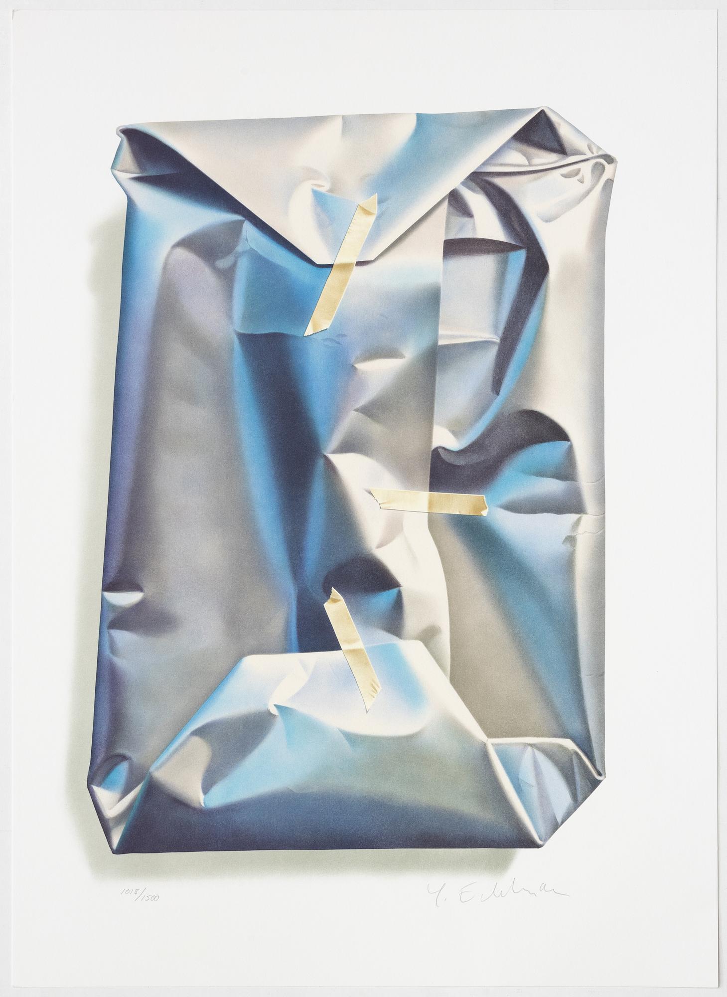 Yrjö Edelmann, "Packed blue and grey heaven".