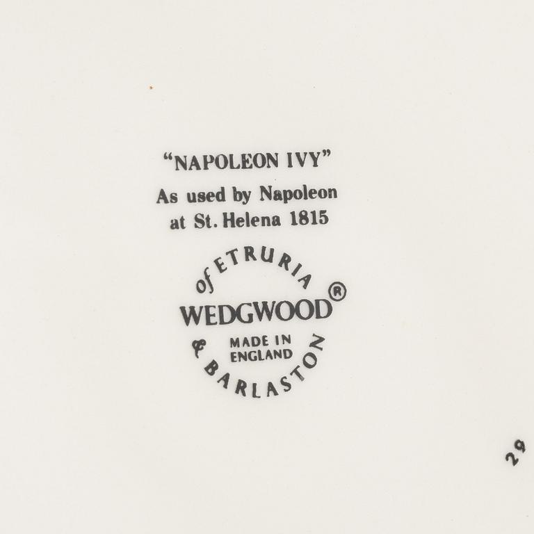 A 51 piece 'Napoleon Ivy' dinner service, Wedgwood.