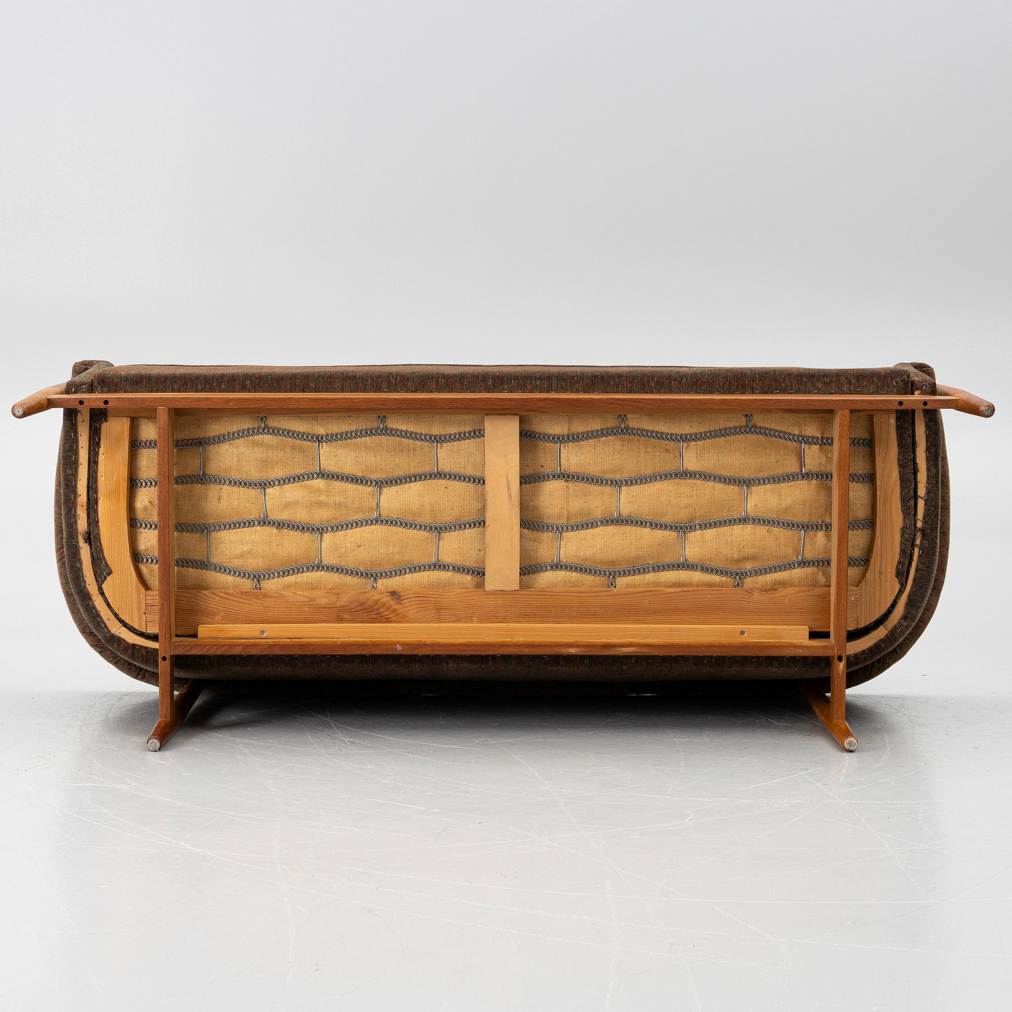 Nanna Ditzel, A sofa, Søren Willadsen, Denmark, mid-20th century.