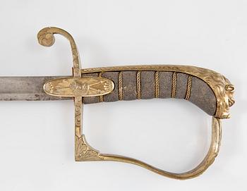 SABEL, Sverige, m/1824, för officer.