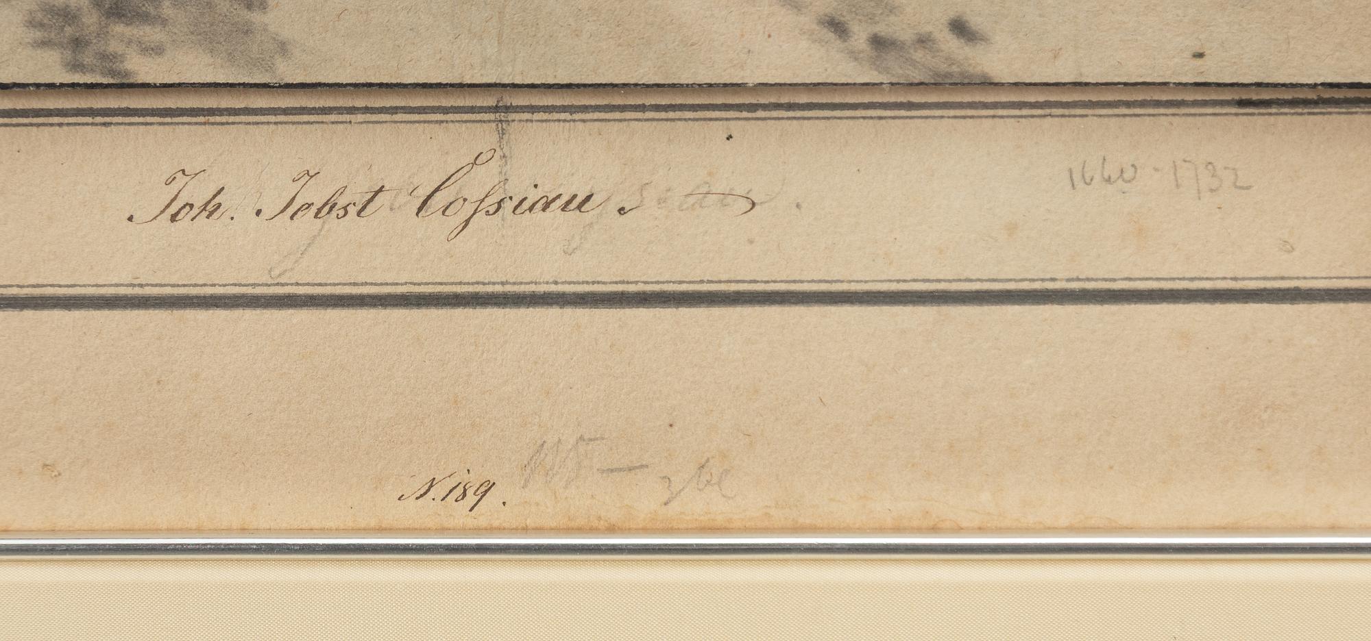 Jan Joost van Cossiau, Pastoalt landskap med vilande herdar.