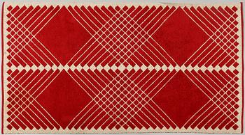 MATTA, dubbelsidig flossa, 1900-talets andra hälft, 158 x 245 cm.