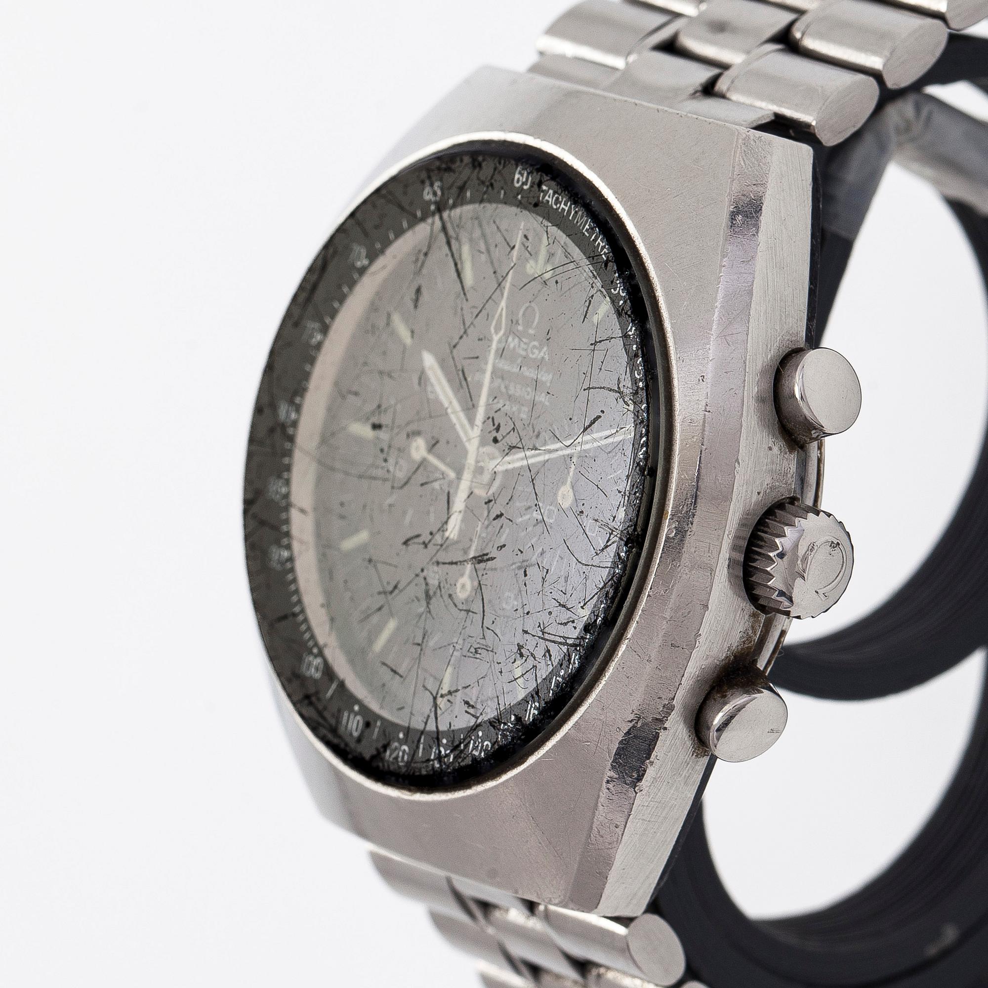 Omega, Speedmaster Professional, Mark II, kronografi, rannekello, 42 mm.