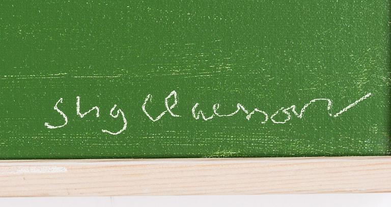 STIG CLAESSON, oil on canvas, signed.