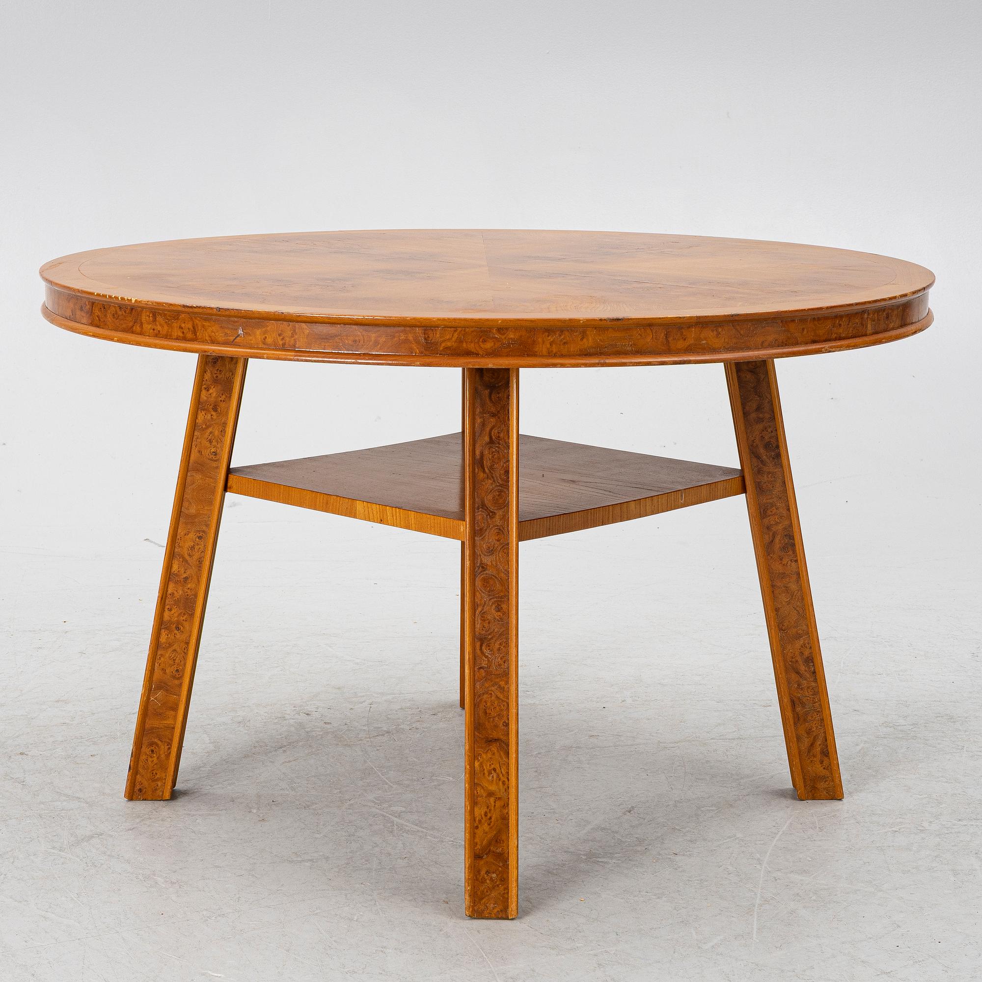 Coffee table, 1940s.