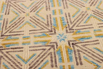 Matta, Marocko, modern design, ca 287 x 253 cm.