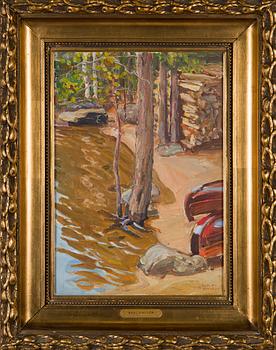 Akseli Gallen-Kallela, Strandvy.