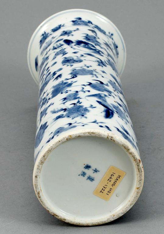 VAS, porslin, Kina, Kangxi-stil, 1900-tal.