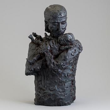 ASMUND ARLE, Sculpture, bronze, signed Asmund Arle and dated 1971.