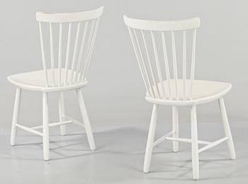 PINNSTOLAR, ett par, 1900-talets andra hälft.