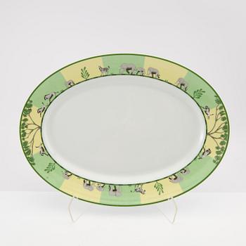 Hermès, servis "Africa" ca 22 dlr Frankrike 2000-tal porslin.