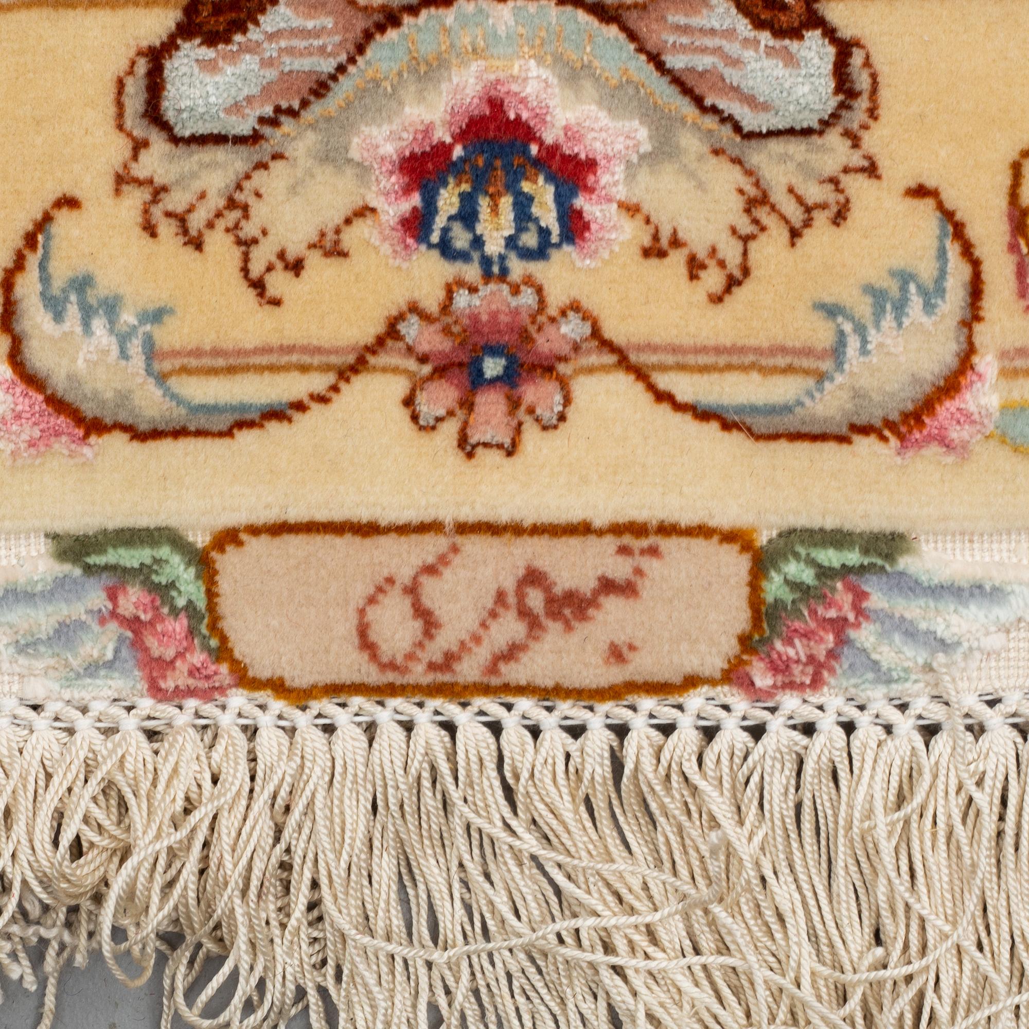 MATTA, Täbris, part silk, ca 350 x 244 cm.
